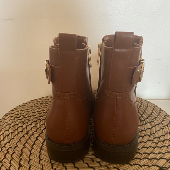 Tommy Hilfiger Women’s Rezin2 Medium Brown Boots 8.5 - Picture 3 of 5